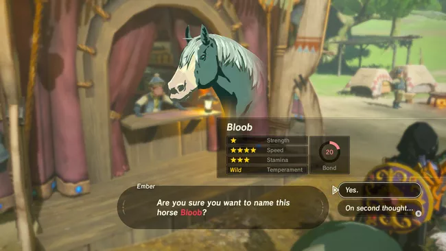 Confirma el nombre del caballo de Zelda: Breath of the Wild.