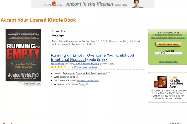 Sitios que aceptan libros Kindle prestados de Amazon