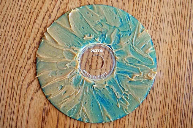 Reparación de CD rayado - Mantequilla de maní